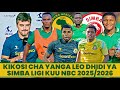 Kikosi Cha Yanga Kinachoanza Leo Dhidi Ya Simba Ligi Kuu NBC 2025 2026