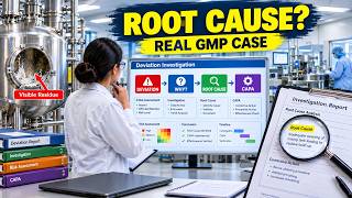 Root Cause Analysis in Pharma | Real GMP Case Study