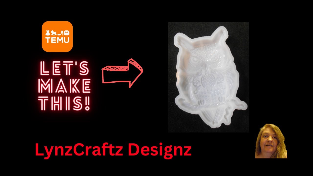 LET'S MAKE THIS! Faux Amber Owl Demo Demolding 