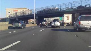 Boston MA I-93 North Braintree to Downtown Boston