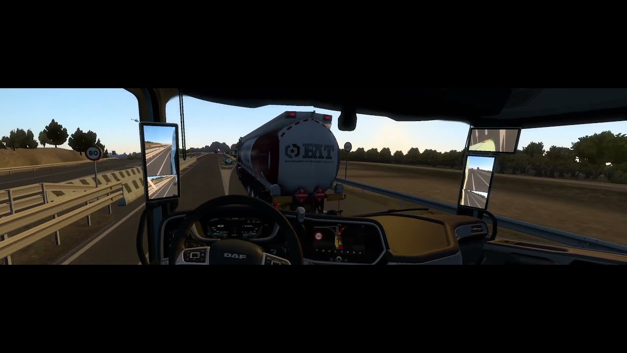 ETS2 Day 4of4 Long driving to get 124k€ Dual monitor YouTube