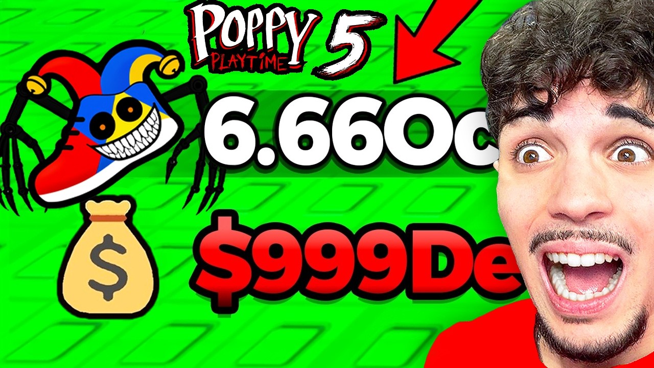 SALVA i BRAINROT DALLO TSUNAMI MA POSSO COMPRARE LA VELOCITÀ di POPPY PLAYTIME CAPITOLO 5