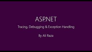Lecture 12 : Tracing Debugging and Exception Handling URDU