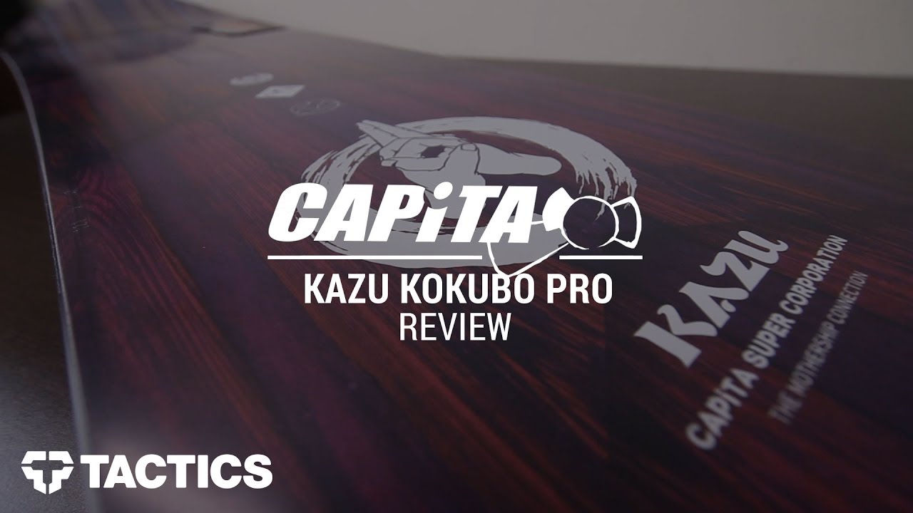 Capita Kazu Kokubo Pro 2017 Snowboard Review - Tactics - YouTube