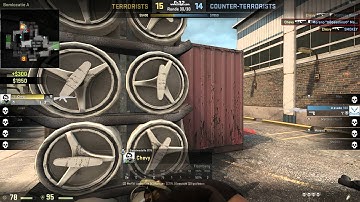 CS:GO - Competitive #5 (1v5 clutch)