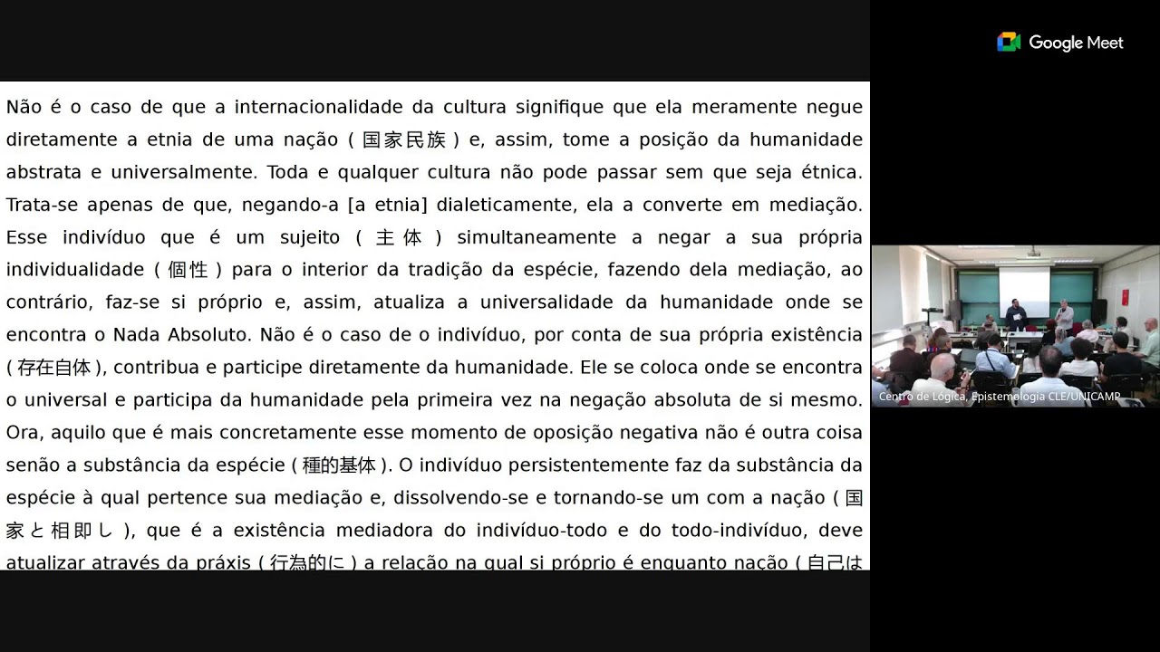 XI COLÓQUIO INTERNACIONAL DE FILOSOFIA ORIENTAL DA UNICAMP – Manhã 17/09 ´- pt2