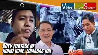 KONSI IGME NILABAS NA ANG CCTV VIDEO! NORMAN MANGUSIN ABALA PARIN SA CASINO