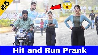 Hit and Run Prank On Bike | Part 5 | Prakash Peswani Prank | Ag Prank Reaction |