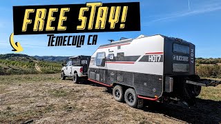 Old Town Temecula & Harvest Hosts In California