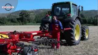 Enorossi Pull Type Rotary Rake RR 450 EVO