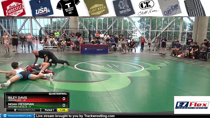 Mat 2 126 Riley Davis Oregon Red Vs Noah Messman W...