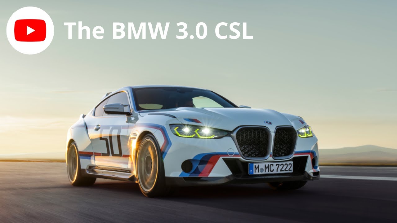 The BMW 3.0 CSL - YouTube