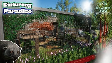 Building for the Binturong in the Orchid City Zoo | Planet Zoo