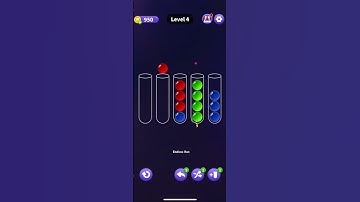 Color Ball Sort Level 4: Smarter moves needed—organize the colors with strategy!