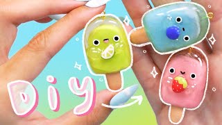 CLEAR CLAY DIY LOLLY KEYCHAINS ✨5/30 DAYS OF CLAY✨