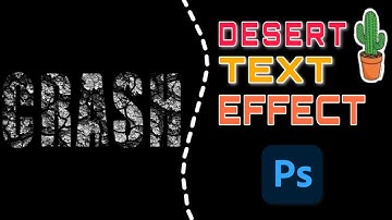 Desert Text Effect 🌵 | Typography |Photoshop 2023