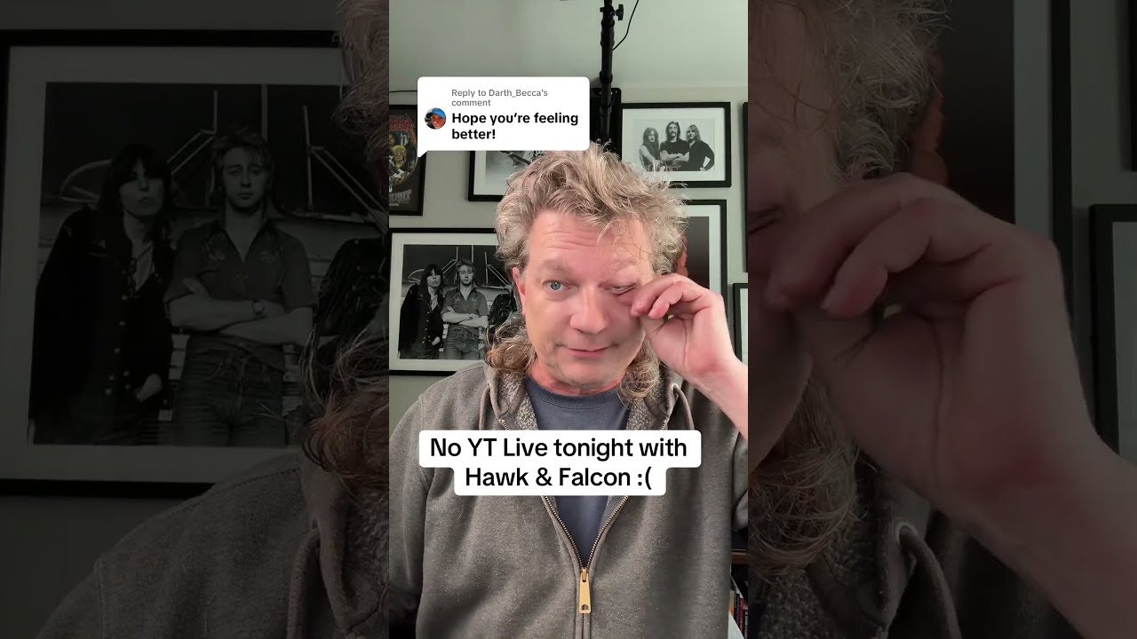 No YouTube Live Tonight 7 30 With Hawk Falcon