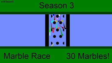 Algodoo Marble Race - Part 1 - Season 3