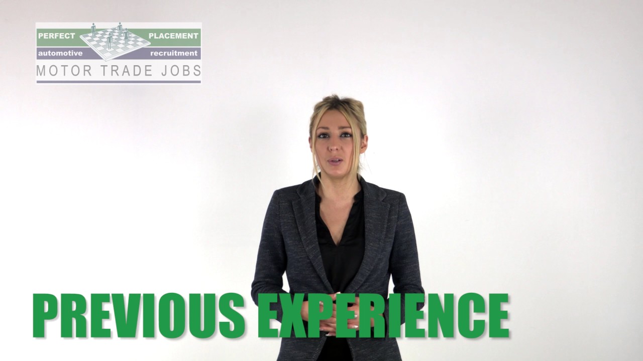 Perfect Placement Motor Trade Jobs YouTube