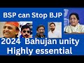 Bsp can stop bjp 2024 bahujan unity is highly essential 