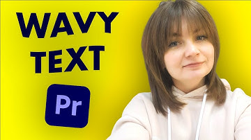Wavy Text Premiere Pro | Squiggly Text in Premiere Pro | Underwater Text Effect