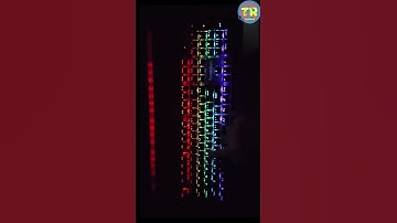 Cosmic Byte Keyboard 🌈 Lights