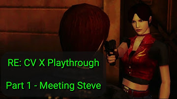 Resident Evil: CODE Veronica X Playthrough on Xbox One (Part 1 - Meeting Steve)