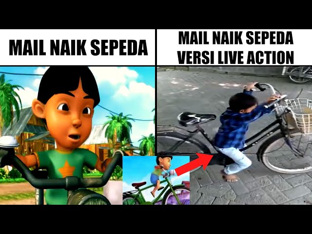 Mail Naik Sepeda Versi Live Action... class=