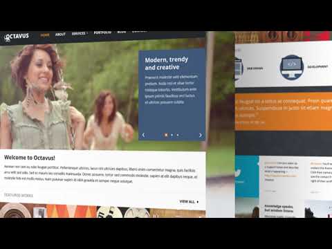 Octavus Responsive Site Template | Themeforest Website Templates and Themes
