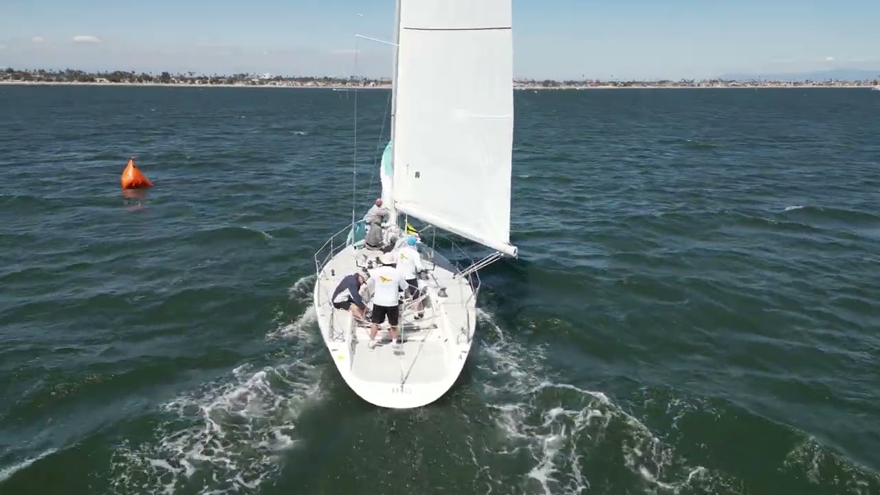 2023 Walt Elliott   Race 3 leeward gate