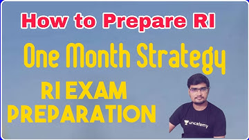 How to Prepare RI Exam in One Month || OSSSC RI || By Banking with Rajat