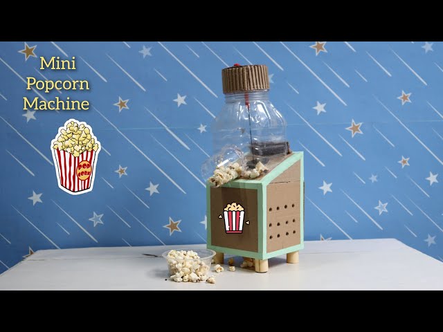 How To Make Popcorn Machine || Homemade Mini Popcorn Machine class=