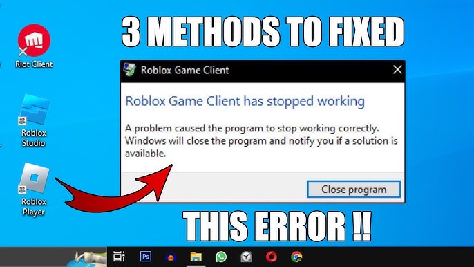 How To Fix Roblox Game Client Is Not Responding