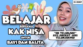 Video Belajar Bicara Untuk Balita - Mengenal Hewan,Belajar Gerakan, Lagu Interaktif Bersama Kak Nisa