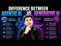 Agentic AI | Difference between Agentic and Generative AI