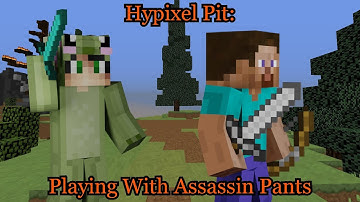 Hypixel Pit: Playing with Assassin Pants