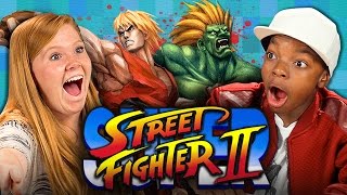 SUPER STREET FIGHTER II (Teens React: Retro Gaming)