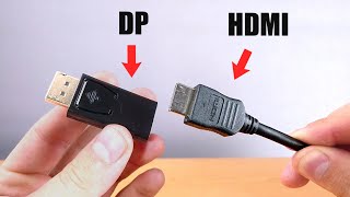 Displayport to HDMI Adapter - DP Male to HDMI Female Port Converter