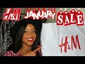 HUGE H&amp;M JANUARY SALES | TRY ON HAUL 2020