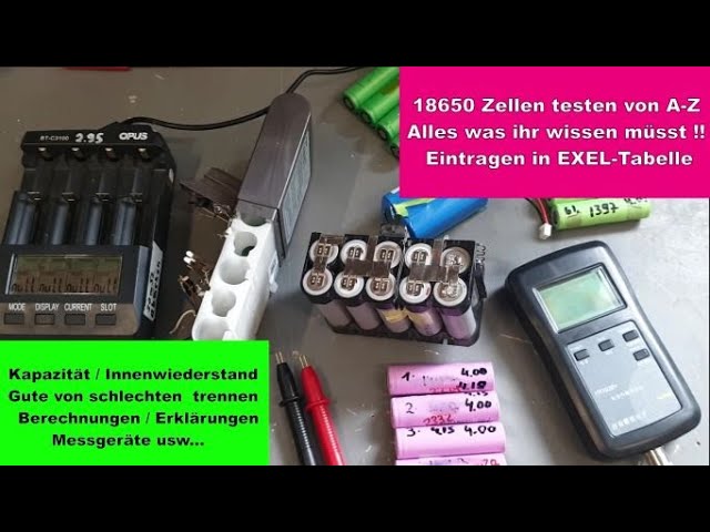 Batterie Pulser - Funktioniert das und wie funktioniert es ? Schaltung,  Messungen, Ergebnisse 