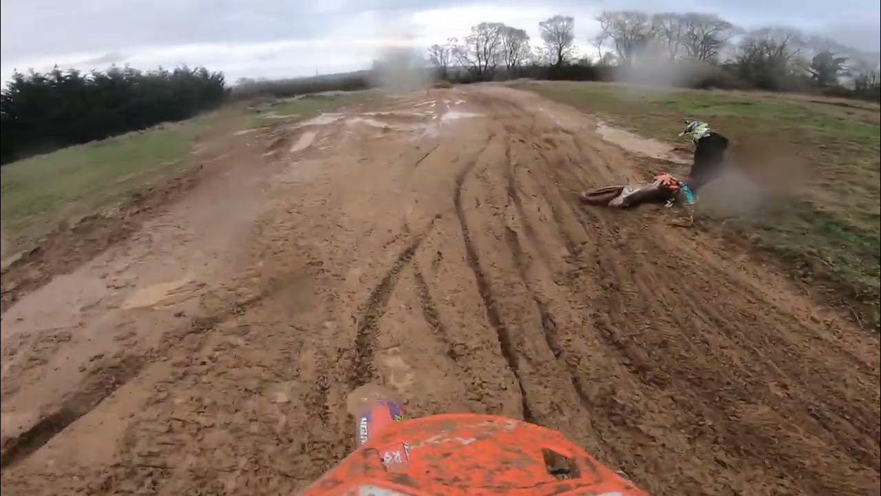 This week we battled the weather and rode at the oldest Uk motocross