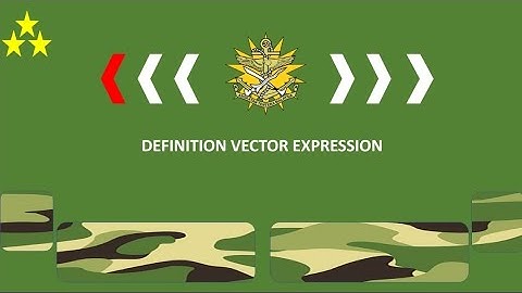 Real life application vector and scalar in military - DEP1A
