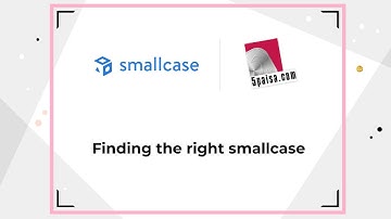 Which Smallcase is Best & How to Find the Right Smallcase for Yourself - 5paisa