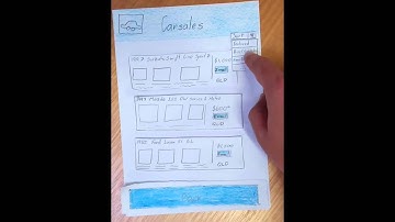 DECO2500 - Carsales Paper Prototype