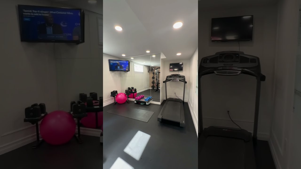 Home Gym Renovation in Edmonton | Turn Your Basement into a Fitness Studio