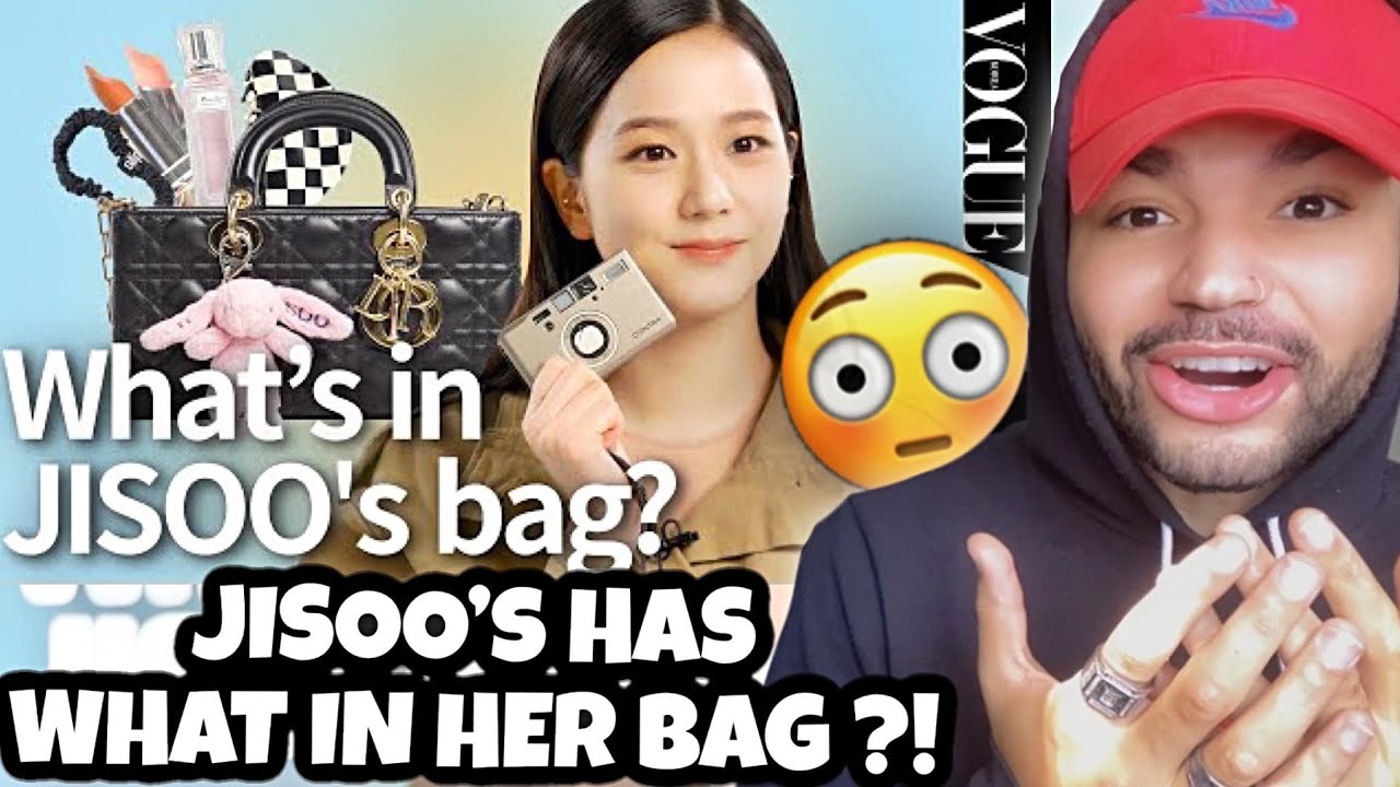 DrizzyTayy REACTS To BLACKPINK’s JISOO ‘Shows Us What’s in Her Dior