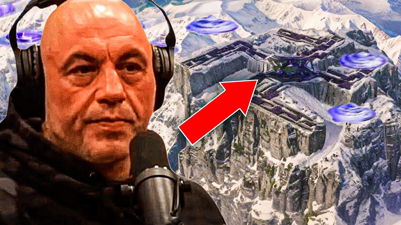 JRE: "Antarctica SHUT DOWN After Drone Captures This High Up On A Mountain