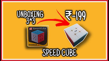 Unboxing of 3*3 RUBIK