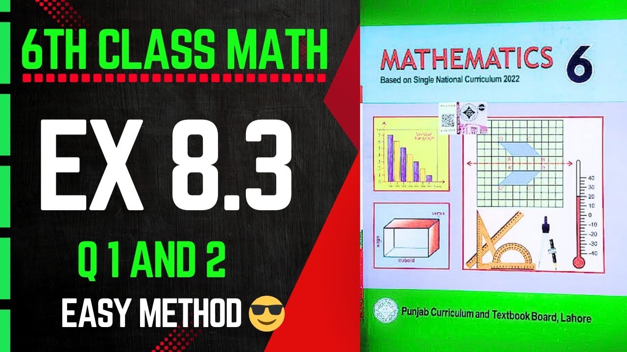Class 6 Math Ex 8.3 Q1 & Q2 | Easy Step-by-Step Solution 🔥