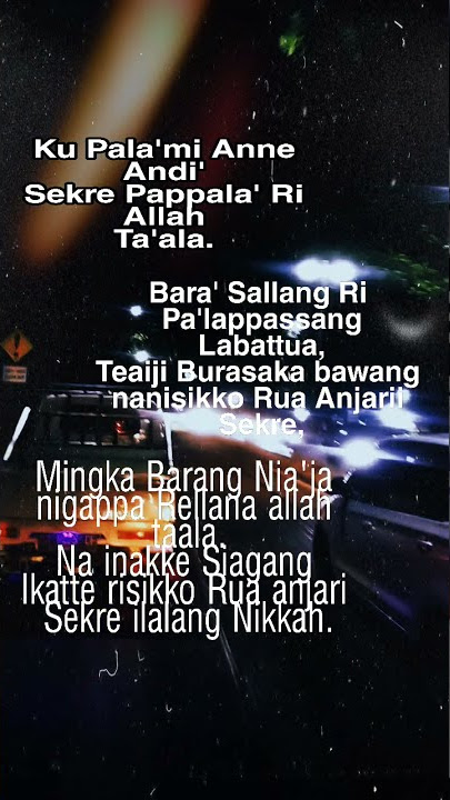 Story WA Bugis makassar